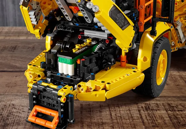 lego technic 42114 6x6 volvo articulated home 3 - لگو کامیون ولوو مفصلی (تکنیک) 42114 LEGO Volvo Articulated Hauler A60H