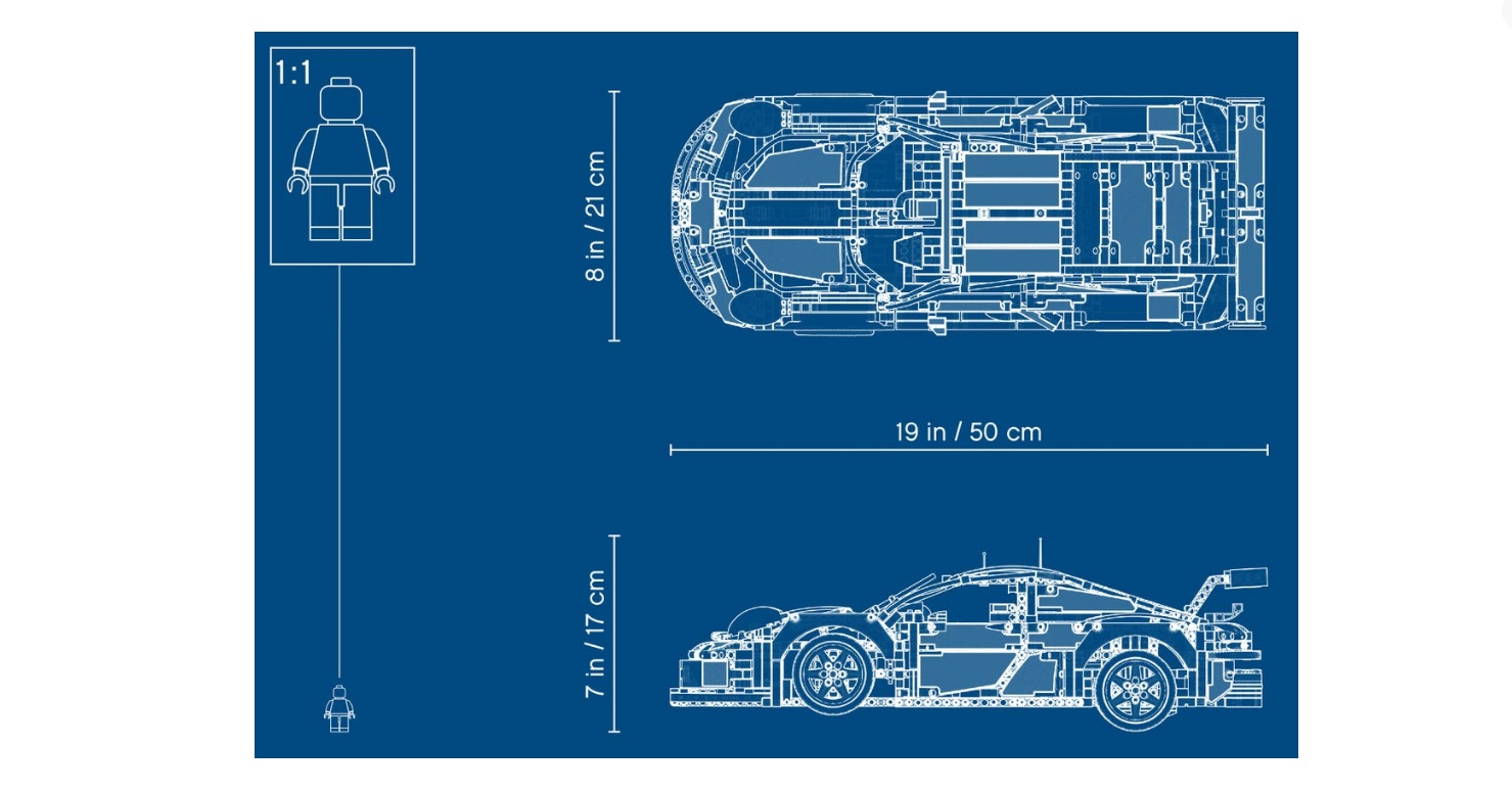 لگو تکنیک پورشه 911 مدل 42096 LEGO Porsche 911 RSR لگو تکنیک پورشه 911 مدل 42096 LEGO Porsche 911 RSR