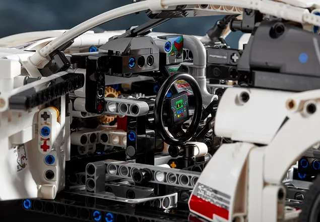 Lego Technic 42096 porsche 911 rsr 2 - لگو تکنیک پورشه 911 مدل 42096 LEGO Porsche 911 RSR