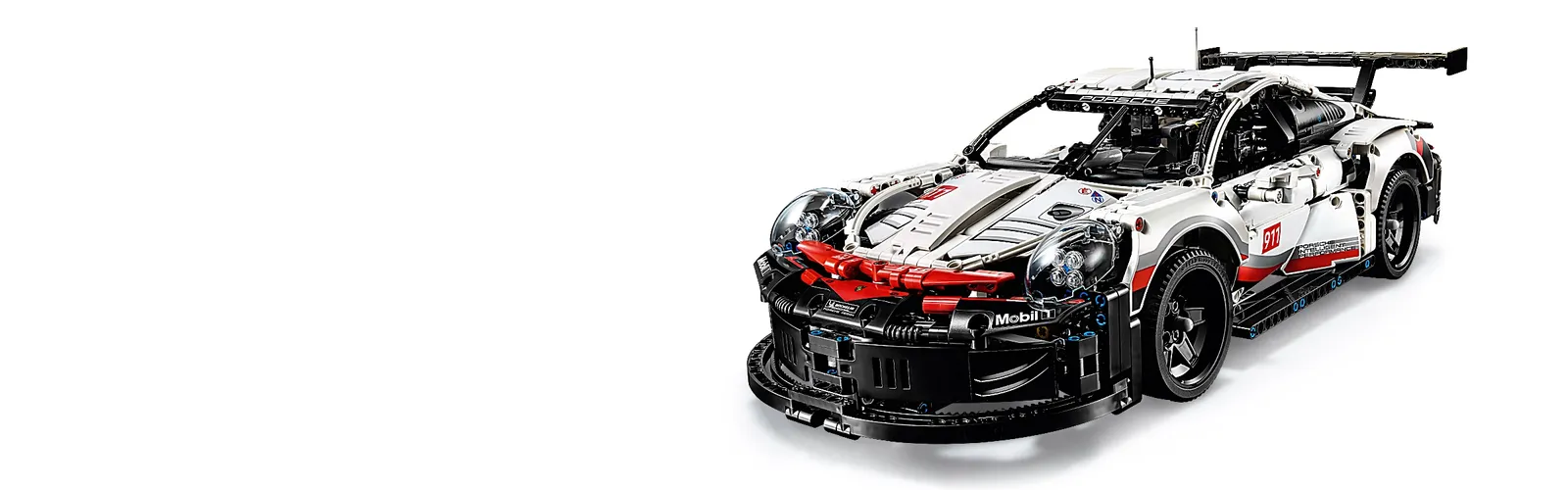 لگو تکنیک پورشه 911 مدل 42096 LEGO Porsche 911 RSR Lego Technic 42096 porsche 911 rsr 7 - لگو تکنیک پورشه 911 مدل 42096 LEGO Porsche 911 RSR