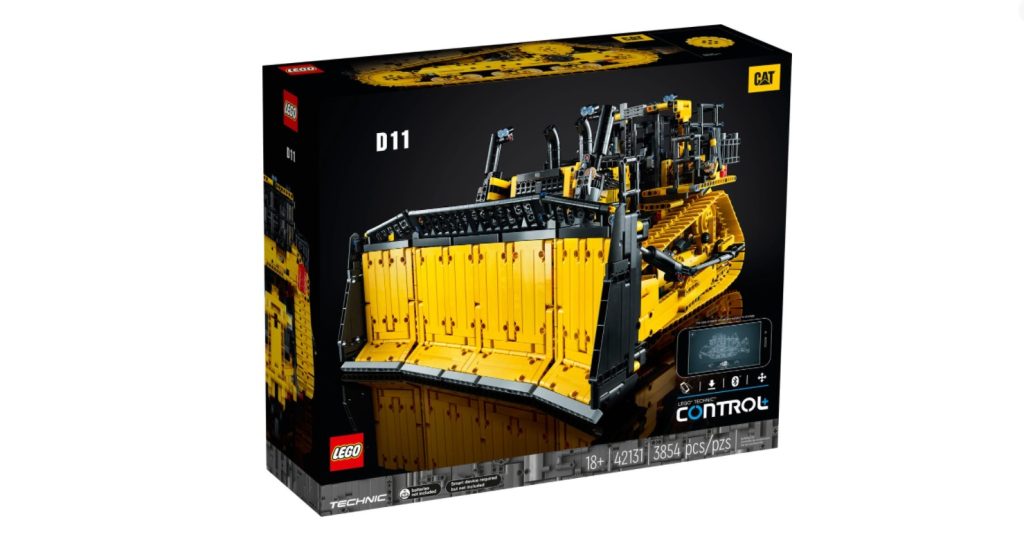 Lego Technic 42131 app controlled cat d11 bulldozer 2 1024x541 - نمایندگی لگو اصل دانمارک-خرید لگو اصل-قیمت لگو اصل-فروشگاه لگو اصل
