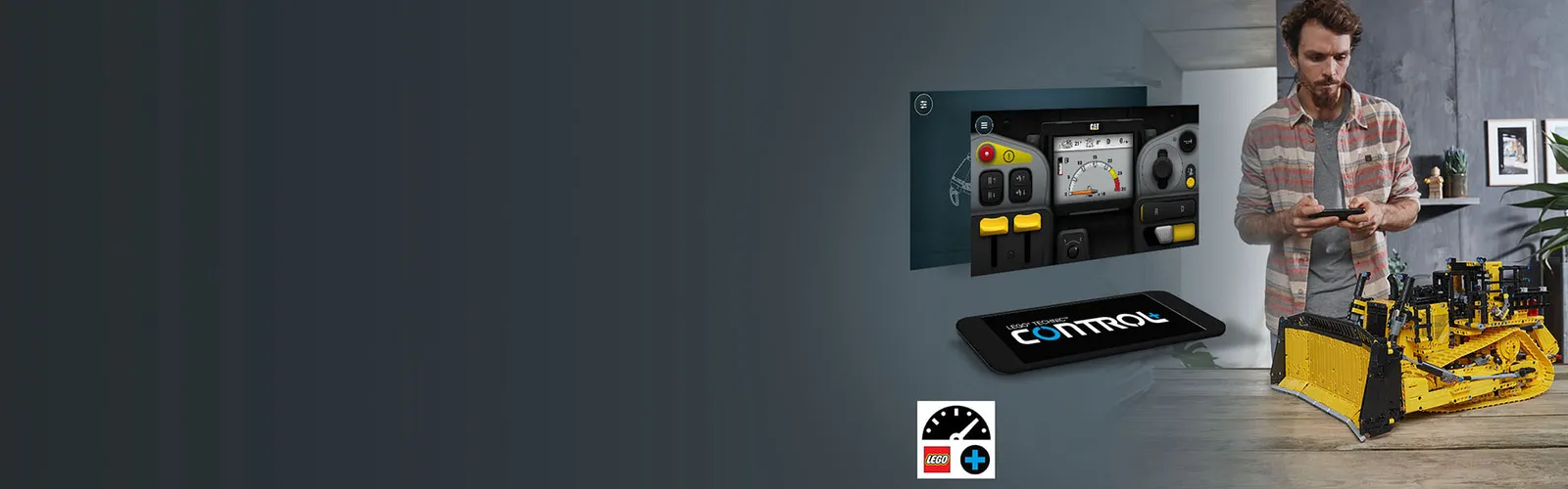 Lego Technic 42131 app controlled cat d11 bulldozer h 8 - لگو بولدوزر کاترپیلار (تکنیک) LEGO Caterpillar d11 Bulldozer 42131