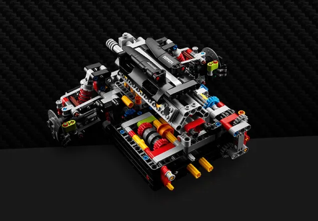 لگو فراری دیتونا (تکنیک) 42143 LEGO Ferrari Daytona SP3 lego technic Ferrari Daytona SP3 42143 h2 - لگو فراری دیتونا (تکنیک) 42143 LEGO Ferrari Daytona SP3