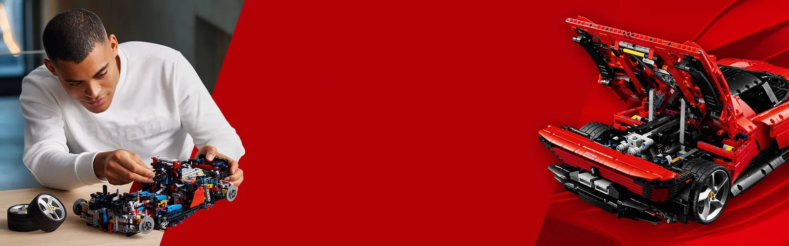 لگو فراری دیتونا (تکنیک) 42143 LEGO Ferrari Daytona SP3 lego technic Ferrari Daytona SP3 42143 h9 - لگو فراری دیتونا (تکنیک) 42143 LEGO Ferrari Daytona SP3