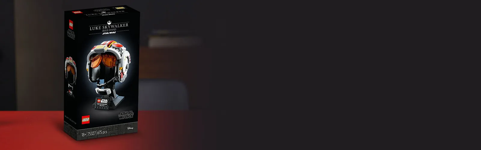 Lego Starwars Luke Skywalker h 75327 6 - لگو جنگ ستارگان کلاه خود لوک اسکای واکر 75327 LEGO Luke Skywalker (Red Five) Helmet
