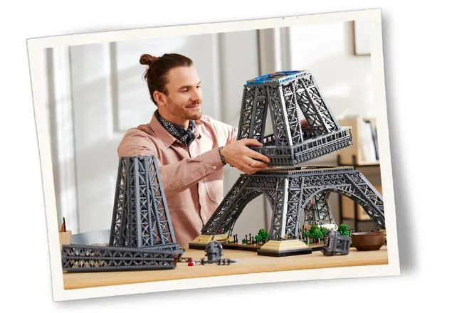Lego icon Eiffel Tower h 10307 2 - لگو برج ایفل (آیکونز) LEGO Eiffel Tower 10307