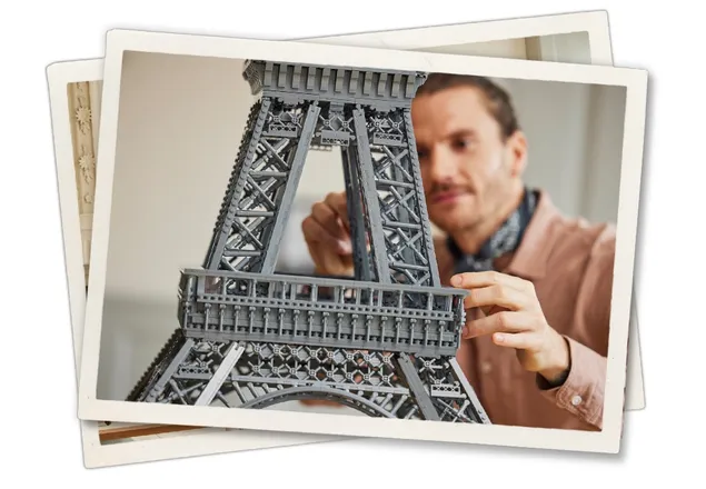 Lego icon Eiffel Tower h 10307 3 - لگو برج ایفل (آیکونز) LEGO Eiffel Tower 10307