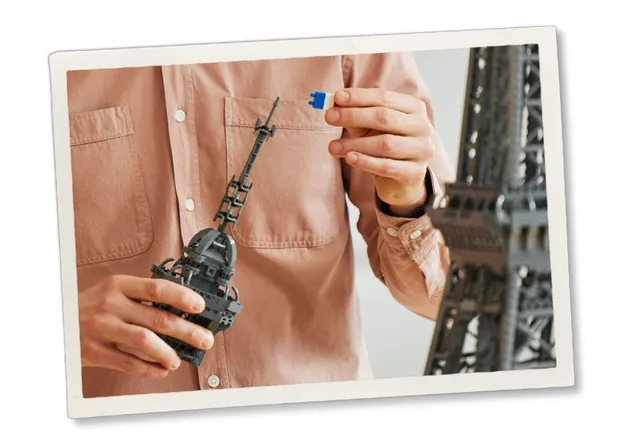 Lego icon Eiffel Tower h 10307 6 - لگو برج ایفل (آیکونز) LEGO Eiffel Tower 10307