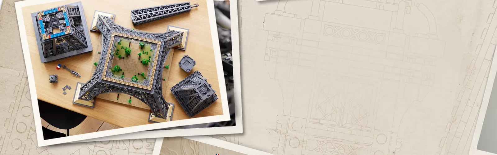 Lego icon Eiffel Tower h 10307 9 - لگو برج ایفل (آیکونز) LEGO Eiffel Tower 10307