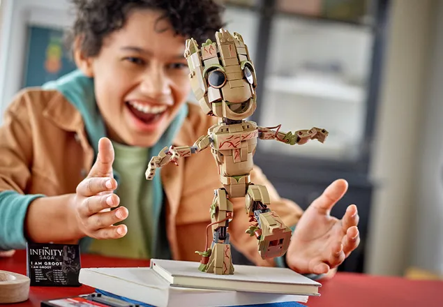 lego marvel I am groot h 76217 4 - لگو گروت (مارول) LEGO I am Groot 76217