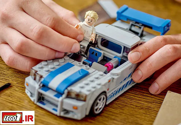 Lego Nissan Skyline GT R h 76917 A5 - لگو اسپید چمپیونز نیسان اسکای لاین جی تی آر LEGO Nissan Skyline GT-R 76917