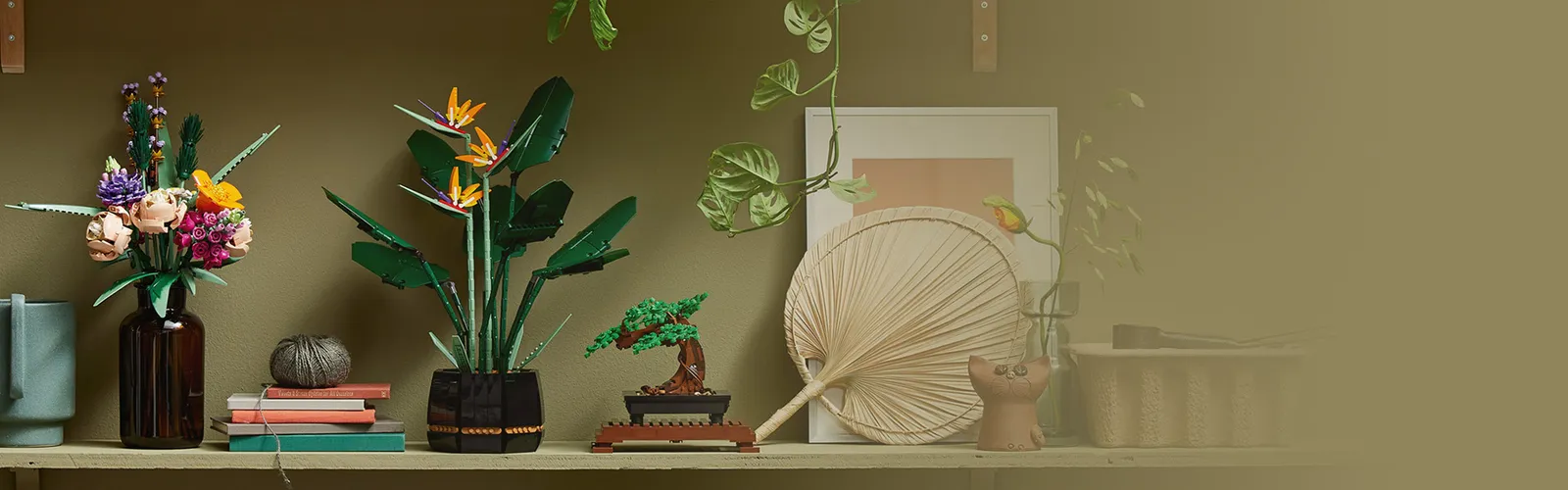 lego bird of paradise h 10289 4 - لگو آیکونز گل پرنده بهشتی-استرلیتزیا LEGO Bird of Paradise 10289