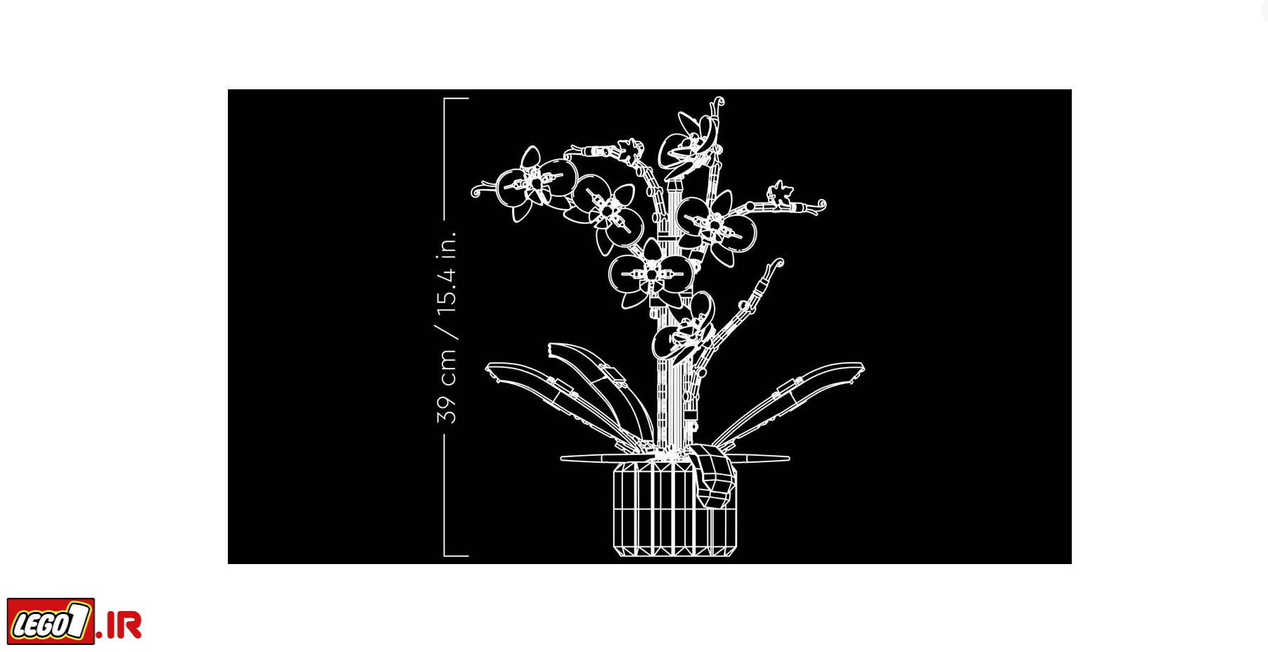 لگو آیکونز گل ارکیده LEGO Orchid 10311 لگو آیکونز گل ارکیده LEGO Orchid 10311