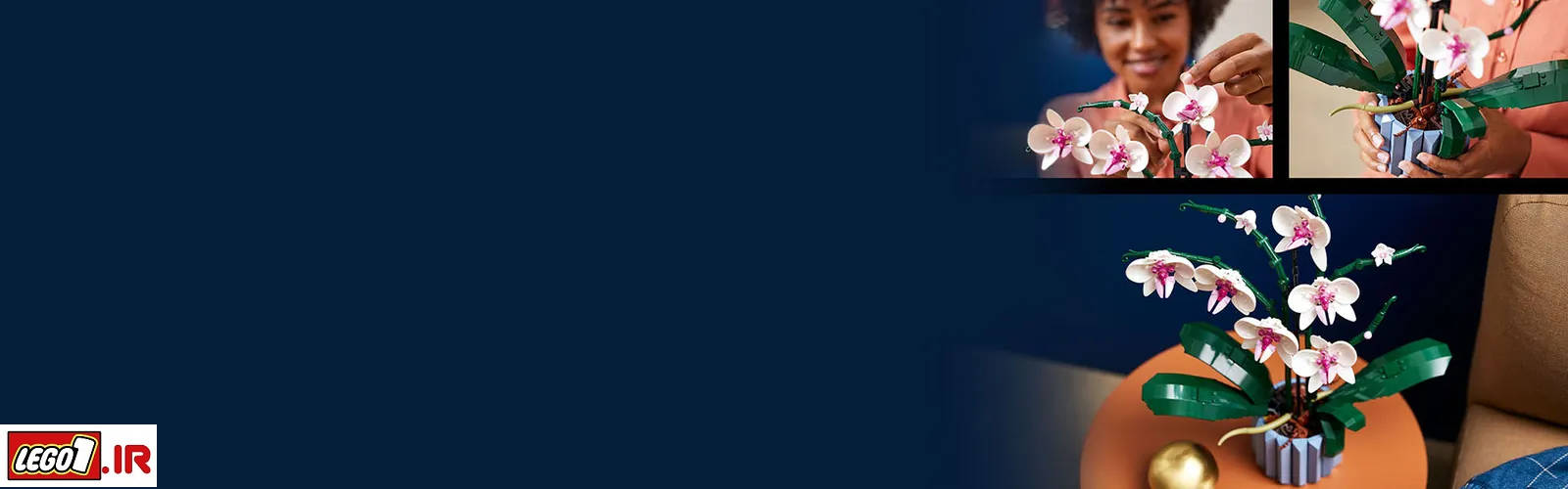 lego orchid h 10311 A2 - لگو آیکونز گل ارکیده LEGO Orchid 10311