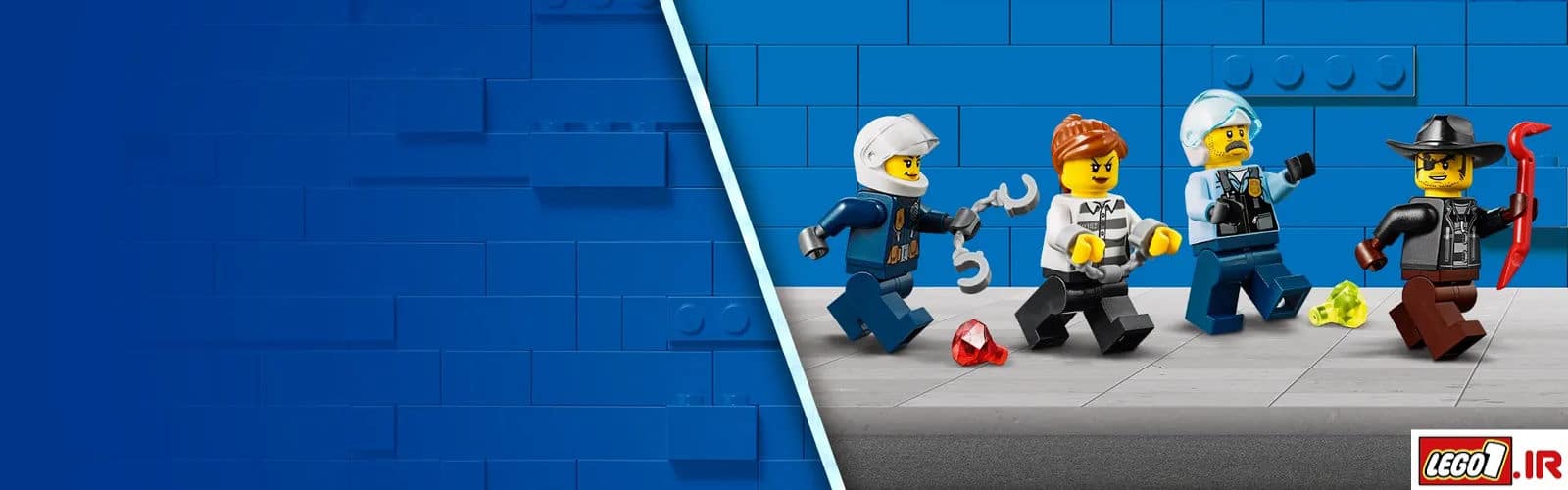 Lego police helicopter chase h 60243 A7 - لگو تعقیب و گریز هلیکوپتر پلیس (سیتی) LEGO Police Helicopter Chase 60243