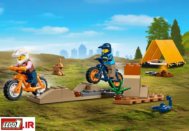 lego 4x4 off roader adventures h 60387 A6 - لگو سیتی ماجراهای آفرود ماشین 4x4 مدلLEGO 4x4 Off-Roader Adventures 60387