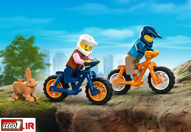 lego 4x4 off roader adventures h 60387 A7 - لگو سیتی ماجراهای آفرود ماشین 4x4 مدلLEGO 4x4 Off-Roader Adventures 60387