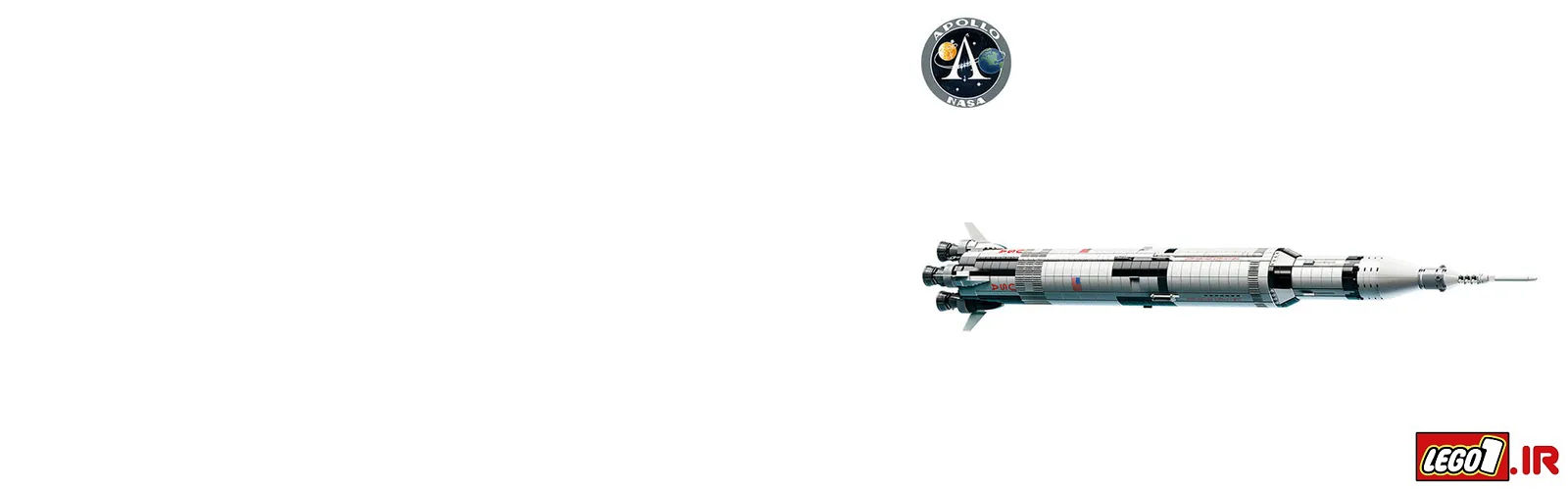 lego nasa apollo saturn v h 92176 A2 - لگو موشک فضایی آپولو سترن 5 ناسا (ایده ها) LEGO&reg; NASA Apollo Saturn V 92176