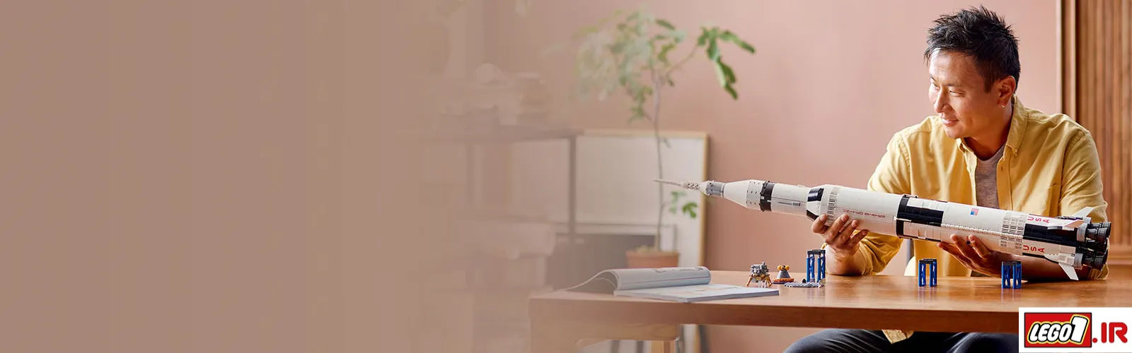 lego nasa apollo saturn v h 92176 A7 - لگو موشک فضایی آپولو سترن 5 ناسا (ایده ها) LEGO&reg; NASA Apollo Saturn V 92176