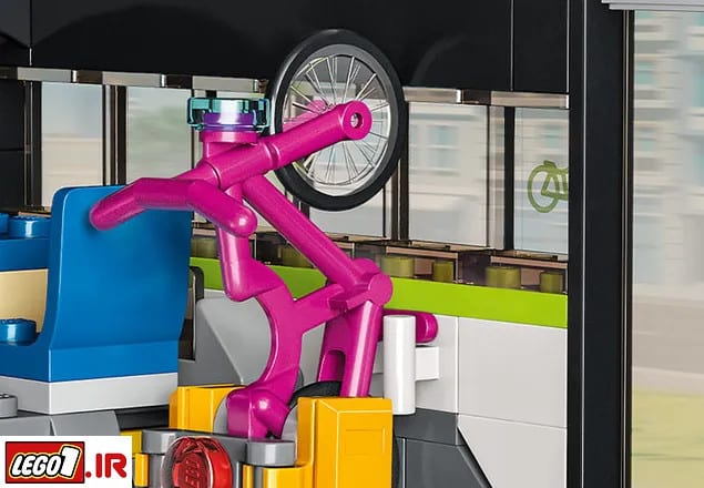 Lego city train h 60337 A6 - لگو سیتی قطار سریع السیر مدل LEGO Express Passenger Train 60337