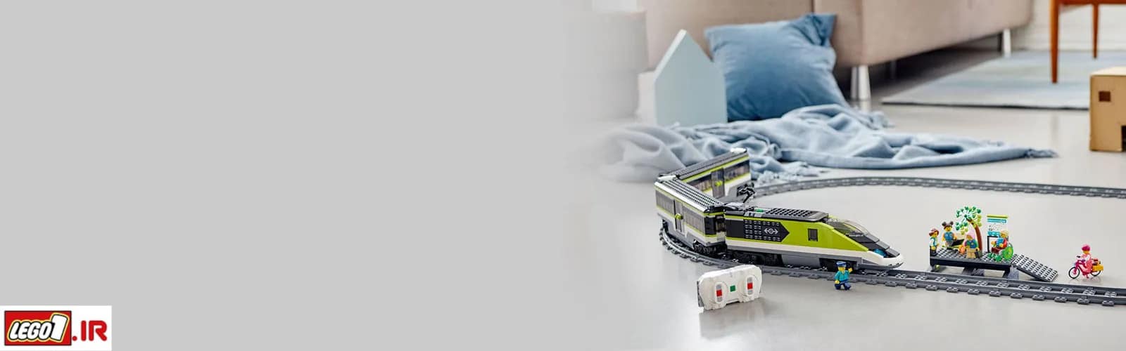 Lego city train h 60337 A9 - لگو سیتی قطار سریع السیر مدل LEGO Express Passenger Train 60337