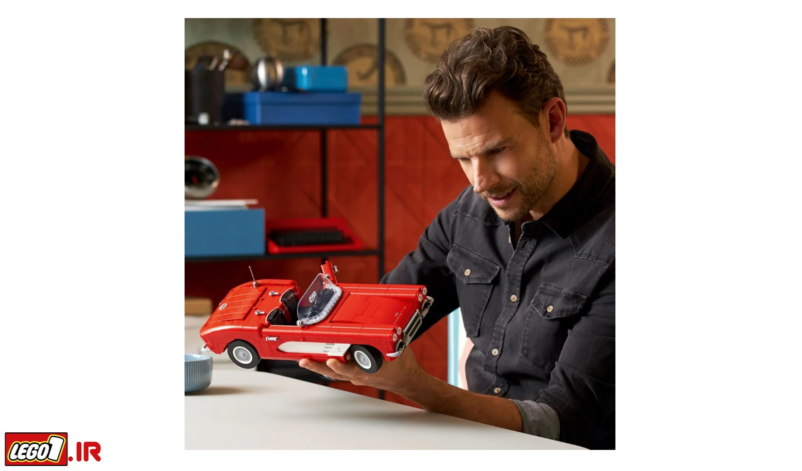 لگو شورولت کوروت (آیکنز) LEGO Corvette 10321 لگو شورولت کوروت (آیکنز) LEGO Corvette 10321