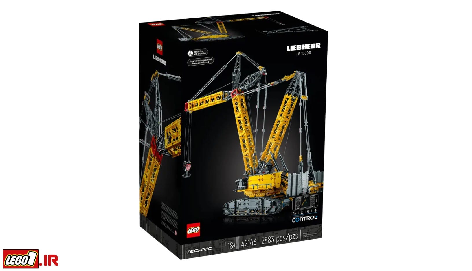 لگو تکنیک جرثقیل لیبهر مدلLEGO Liebherr Crawler Crane LR 13000 42146 لگو تکنیک جرثقیل لیبهر مدلLEGO Liebherr Crawler Crane LR 13000 42146