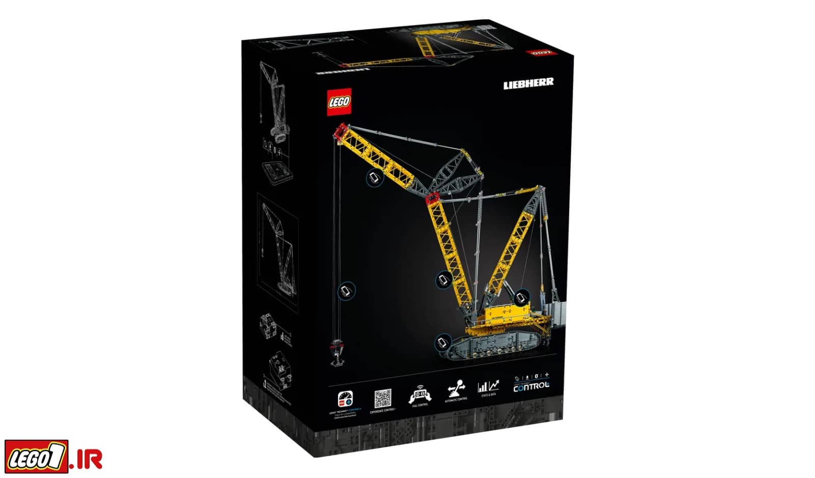 لگو تکنیک جرثقیل لیبهر مدلLEGO Liebherr Crawler Crane LR 13000 42146 لگو تکنیک جرثقیل لیبهر مدلLEGO Liebherr Crawler Crane LR 13000 42146