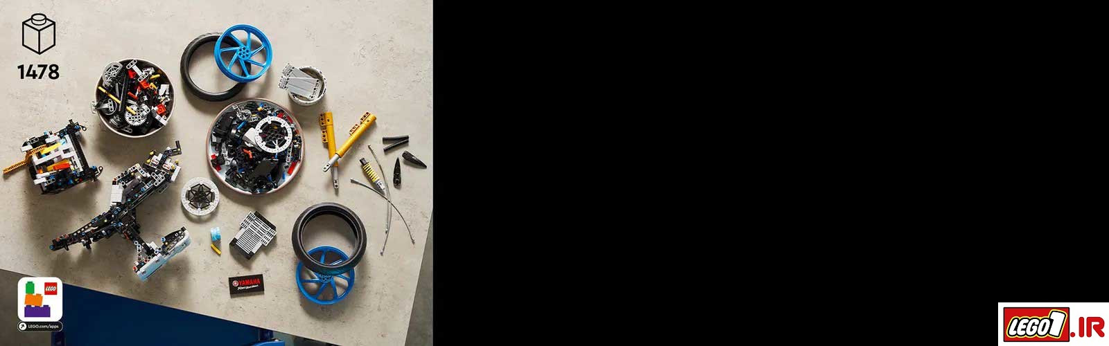 lego yamaha mt 10 sp h 42159 A6 - لگو تکنیک موتور یاماها ام تی LEGO Yamaha MT-10 SP 42159