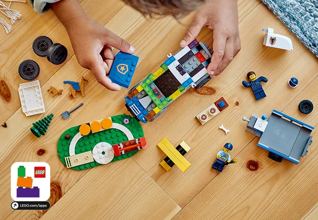 lego mobile police dog training h 60369 5 - لگو سیتی آموزش سگ پلیس سیار LEGO Mobile Police Dog Training 60369