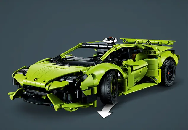 lego lamborghini huracan tecnica h 42161 5 - لگو تکنیک لامبورگینی هوراکان LEGO Lamborghini Huracan Tecnica 42161