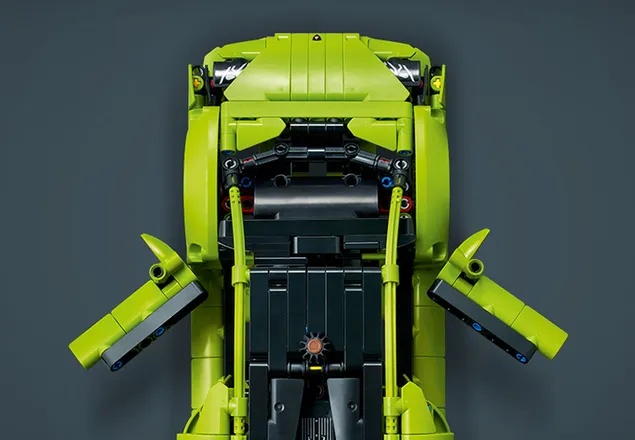 lego lamborghini huracan tecnica h 42161 6 - لگو تکنیک لامبورگینی هوراکان LEGO Lamborghini Huracan Tecnica 42161